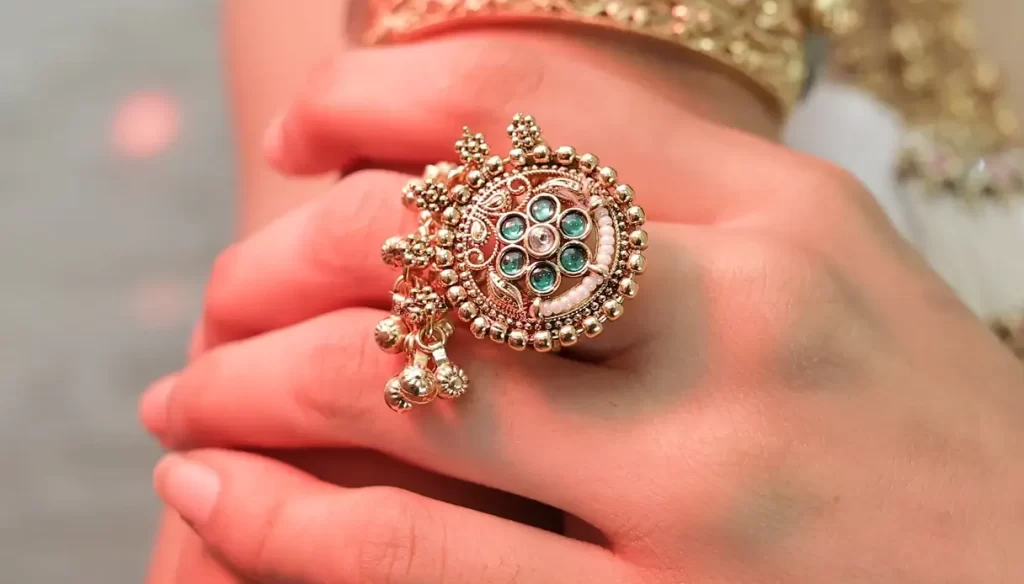 Princess Cut Adjustable AD Cocktail Ring